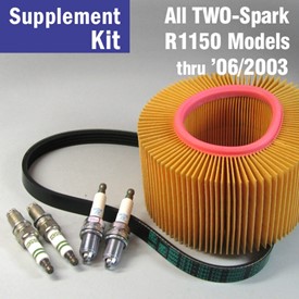 Full Service Supplement Kit for R1150 RS/RT/GS/R, 2-Spark thru 6/03