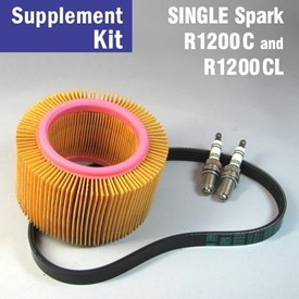 Full Service Supplement Kit for R1200C & R1200CL, Single Spark