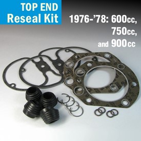 Top End Reseal Kit, 600, 750, & 900cc Models - 1976-1978