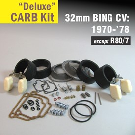 Deluxe Carb Rebuild Kit for 32mm CV type, 1970-'78