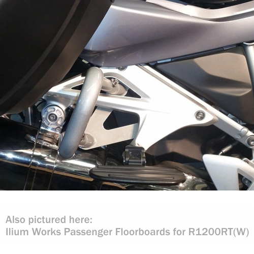 Ilium Works Rear Guard Bars for R1200RT(W) 2014>, Silver Bob’s