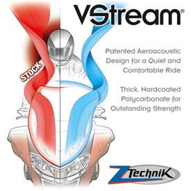 ZTechnik VStream® Touring Replacement Screen for BMW® F800GT - Clear