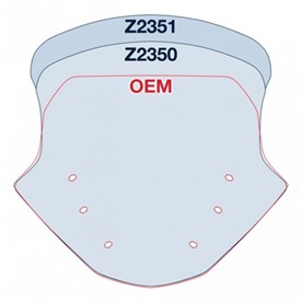 ZTechnik VStream® Tall Touring Windscreen for R1200RT & R1250RT 2014->