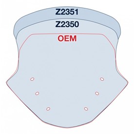 ZTechnik VStream® Tall Touring Windscreen for R1200RT & R1250RT 2014->