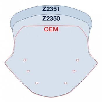 ZTechnik VStream® Tall Touring Windscreen for R1200RT & R1250RT 2014->