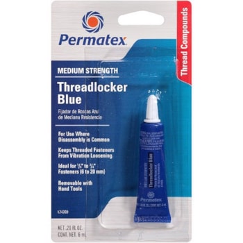 Permatex Threadlocker Blue, 6ML