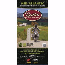 Butler Mid-Atlantic Backcountry Discovery Map