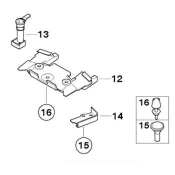 BMW Vario Top Case Forward Mount Adapter Kit