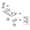 BMW Vario Top Case Forward Mount Adapter Kit