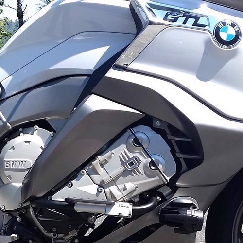 Ilium Works Engine Guard System, K1600GT/GTL & Bagger, Black Bob’s