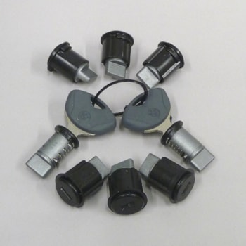 BMW Lock Set (8) R1200GS ADV. (2006-'13), & all F800GS ADV. Luggage