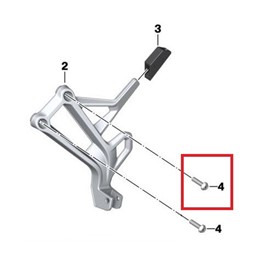 BMW Vario Case Holder Bolt Kit - F750GS & F850GS
