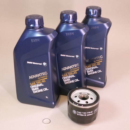 Complete Oil Change Kit for F750GS, F850GS & Adv, F900R/XR Bob’s