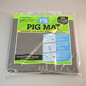 Pig Mat - Oil Absorbent Mat - 15 Pad Tablet 