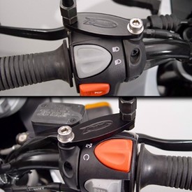 ZTechnik Mirror Extenders, F650GS/Dakar & G650GS