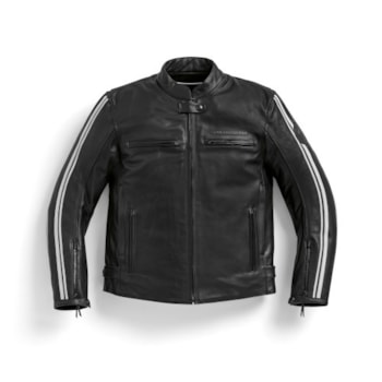 BMW Twinstripes Leather Jacket | Men's
