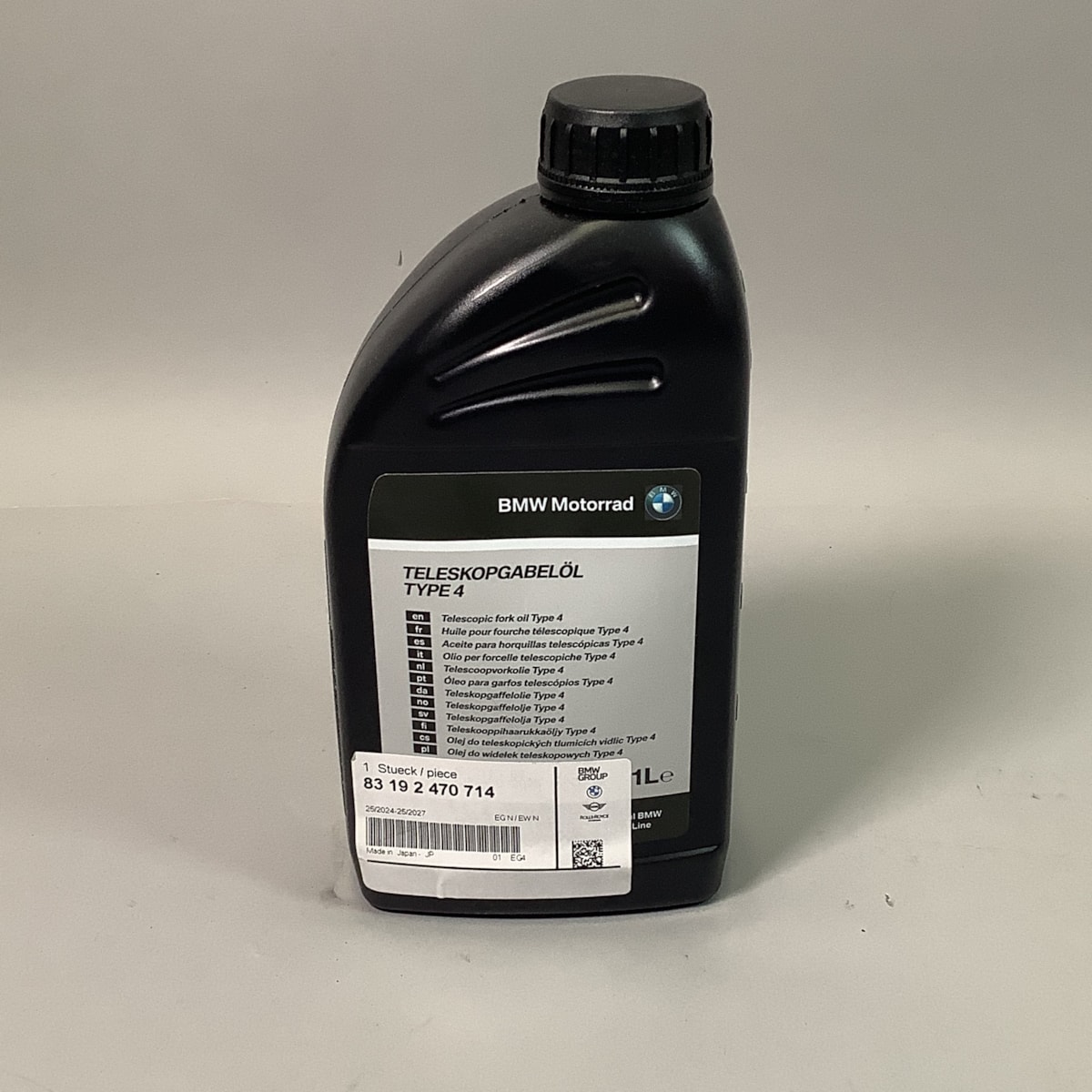 BMW Type 4 Fork Oil for F750/850GS, F900, R Nine T & R18 | Bob's