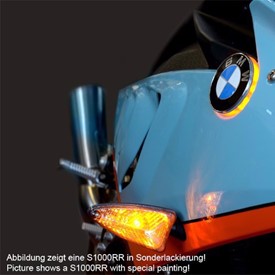 Schroedie LED Turn Signals for BMW Emblems on S1000RR 2010-2018
