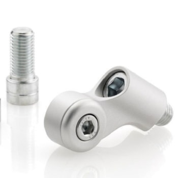 Rizoma Silver Mirror Adapter