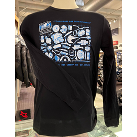 Bob's BMW Microfiche T-Shirt, Long Sleeve