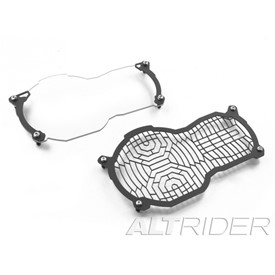 AltRider Headlight Guard Dual-Lens Kit for the BMW R 1200 & R 1250 GS /GSA - Black