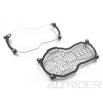 AltRider Headlight Guard Dual-Lens Kit for the BMW R 1200 & R 1250 GS /GSA - Black