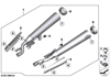 BMW/Vance & Hines Chrome-Plated Tapered Exhaust Muffler for R18 Std