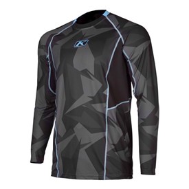 Klim Aggressor Cool 1.0 Base Layer Long Sleeve Shirt, Camo - XL