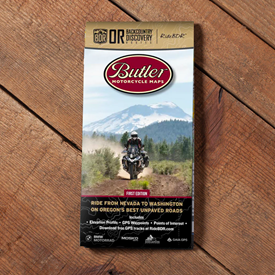 Butler Motorcycle Maps - Oregon Backcountry Discovery Route