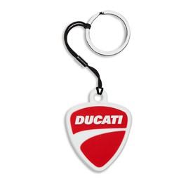 Ducati Shield Rubber Key Ring