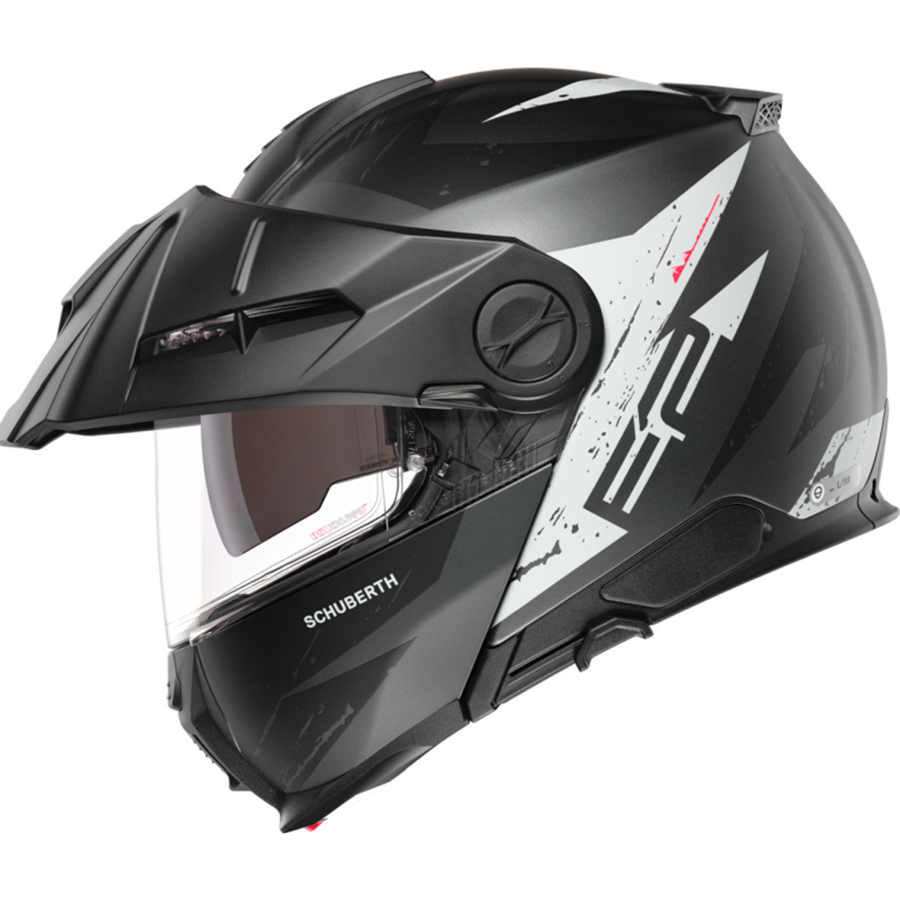 Schuberth E2 Adventure Helmet - Explorer Graphics | Bob's Motorcycle's Jessup, MD Schuberth E2 Adventure Helmet - Explorer Graphics | Bob's Motorcycle's Jessup, MD