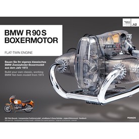 Franzis BMW 1973 R90S Boxer Motor Scale Model