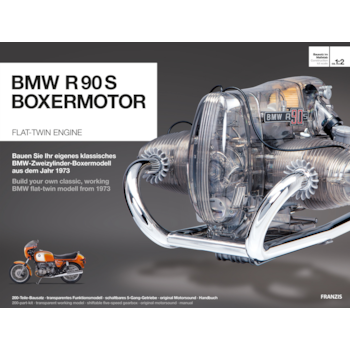 Franzis BMW 1973 R90S Boxer Motor Scale Model