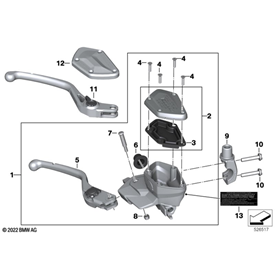 BMW Fillister-head screw (M5X10 8.8 MK)