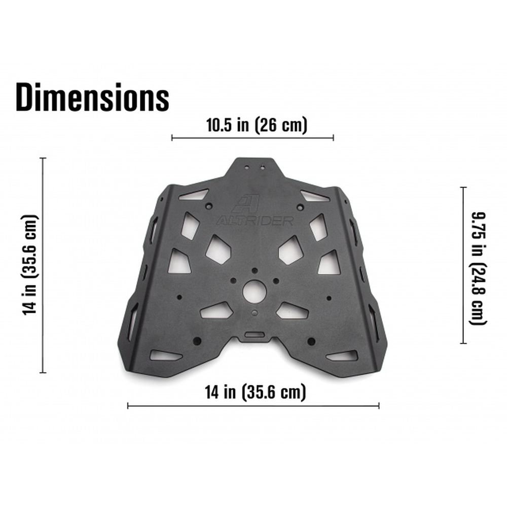 Altrider Rear Pillow Rack AltRider Rear Luggage Rack for the BMW R 1300 GS and GS Adventure | Bob ...